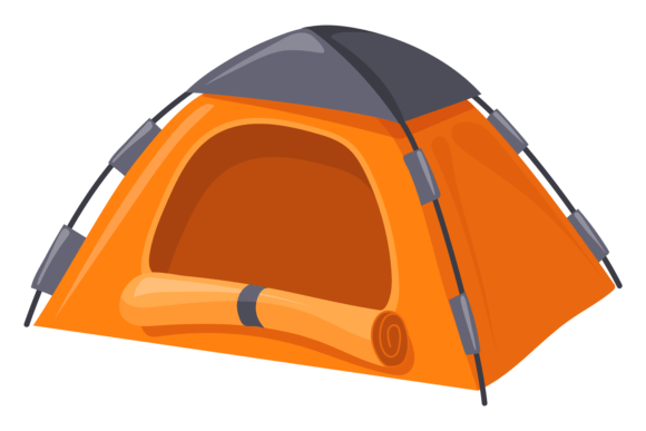 Download Outdoor Tourist Tent Cartoon Icon. Camps - Tour Collection