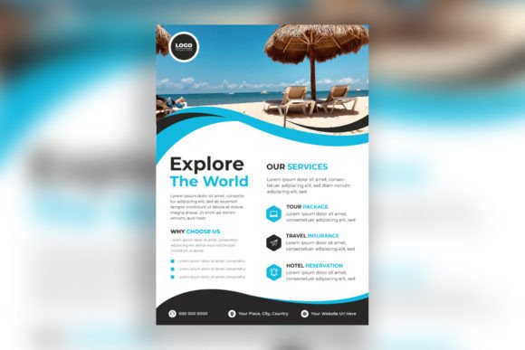 Download Tour and Travel Agency Flyer Template - Tour Collection