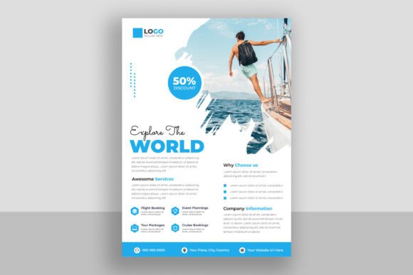 Download Tour and Travel Agency Flyer Template - Tour Collection